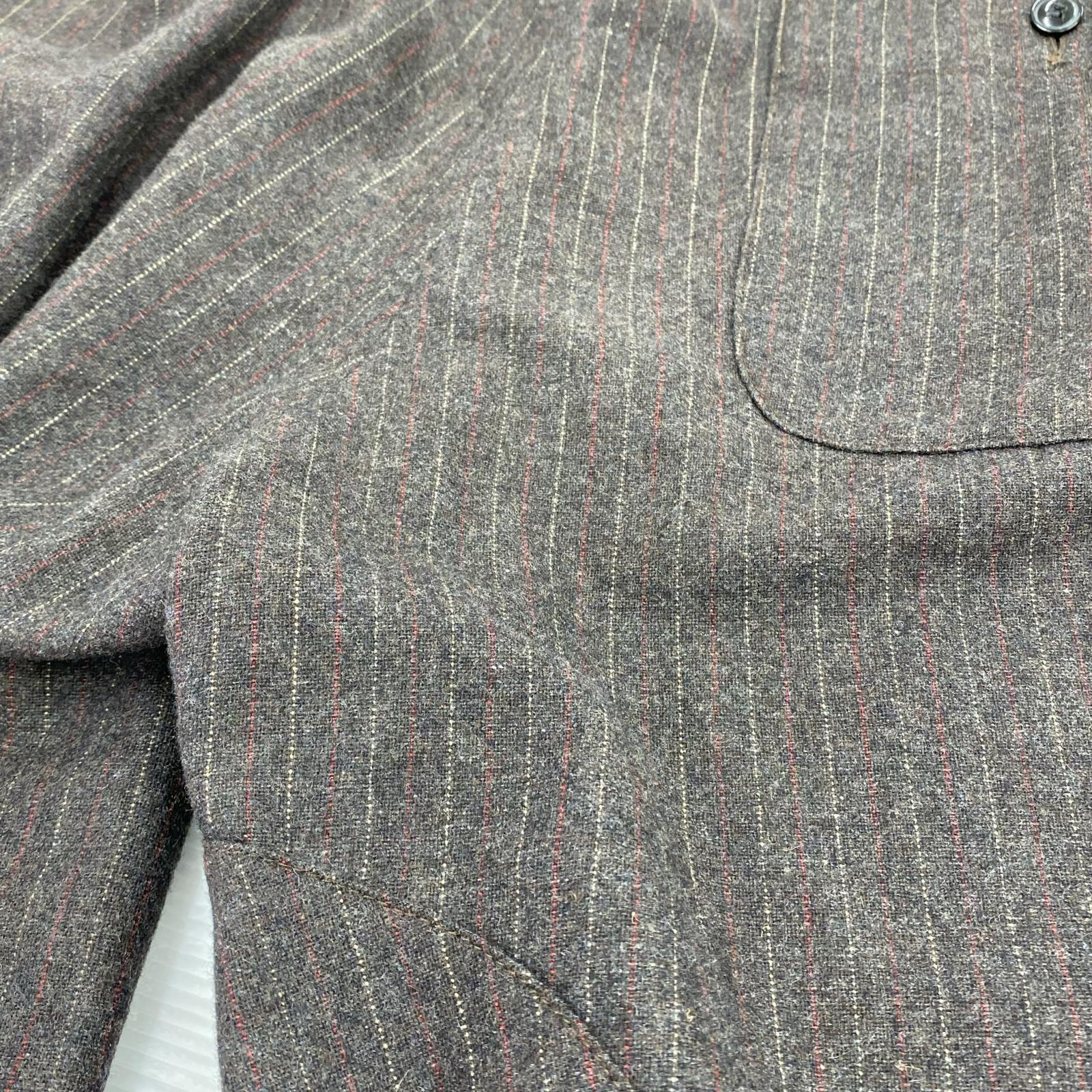 パンツ ウール ストライプ ボンテージ (M) M