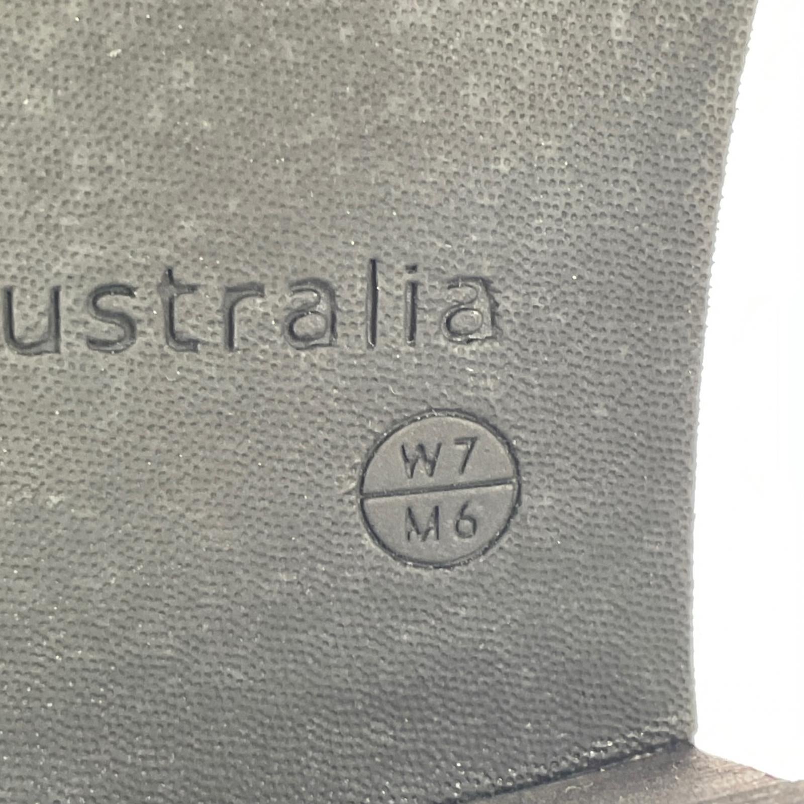 ブーツ emu australia スエード 24.0cm ブラック