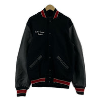ブルゾン NEFF ﾚｻﾞｰｽﾘｰﾌﾞ ｽﾀｼﾞｬﾝ L ブラック