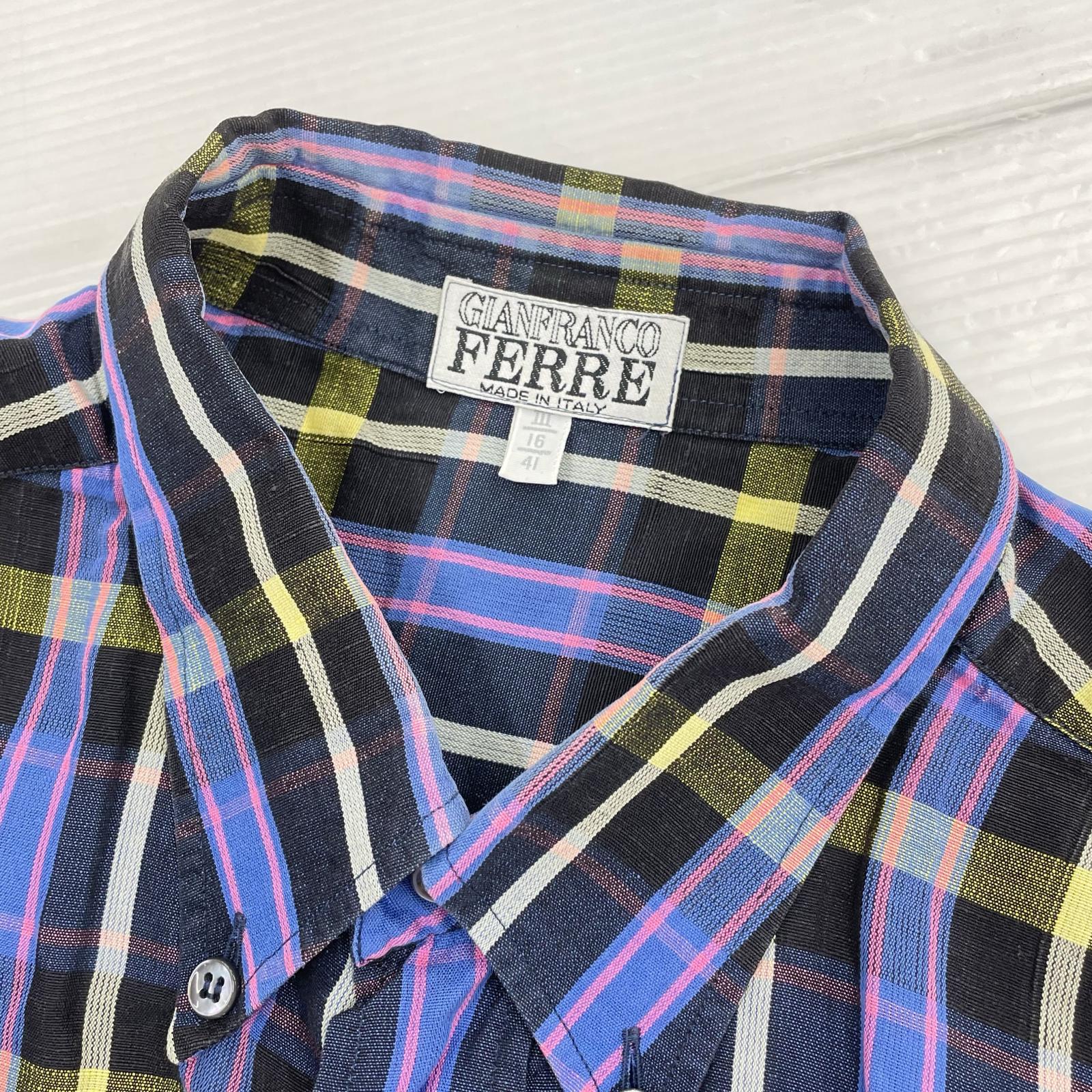 長袖シャツ GIANFRANCO FERRE 長袖シャツ マルチカラー