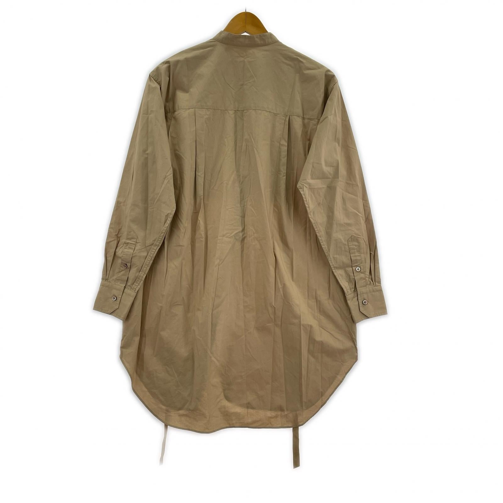 長袖シャツ MAISON SPECIAL POシャツ（M) M ベージュ