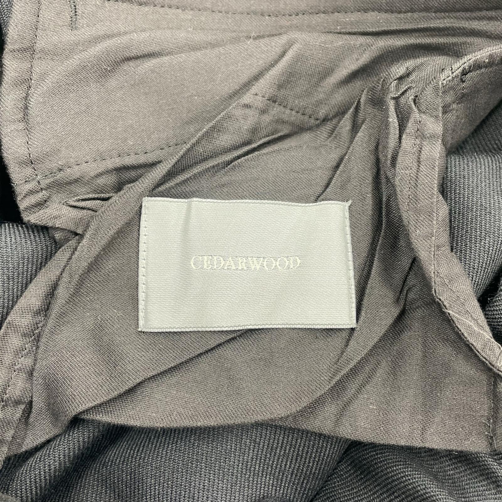 パンツ CEDARWOOD 25AW CITIES’ CLUB BOOTCUT 48 ブラック