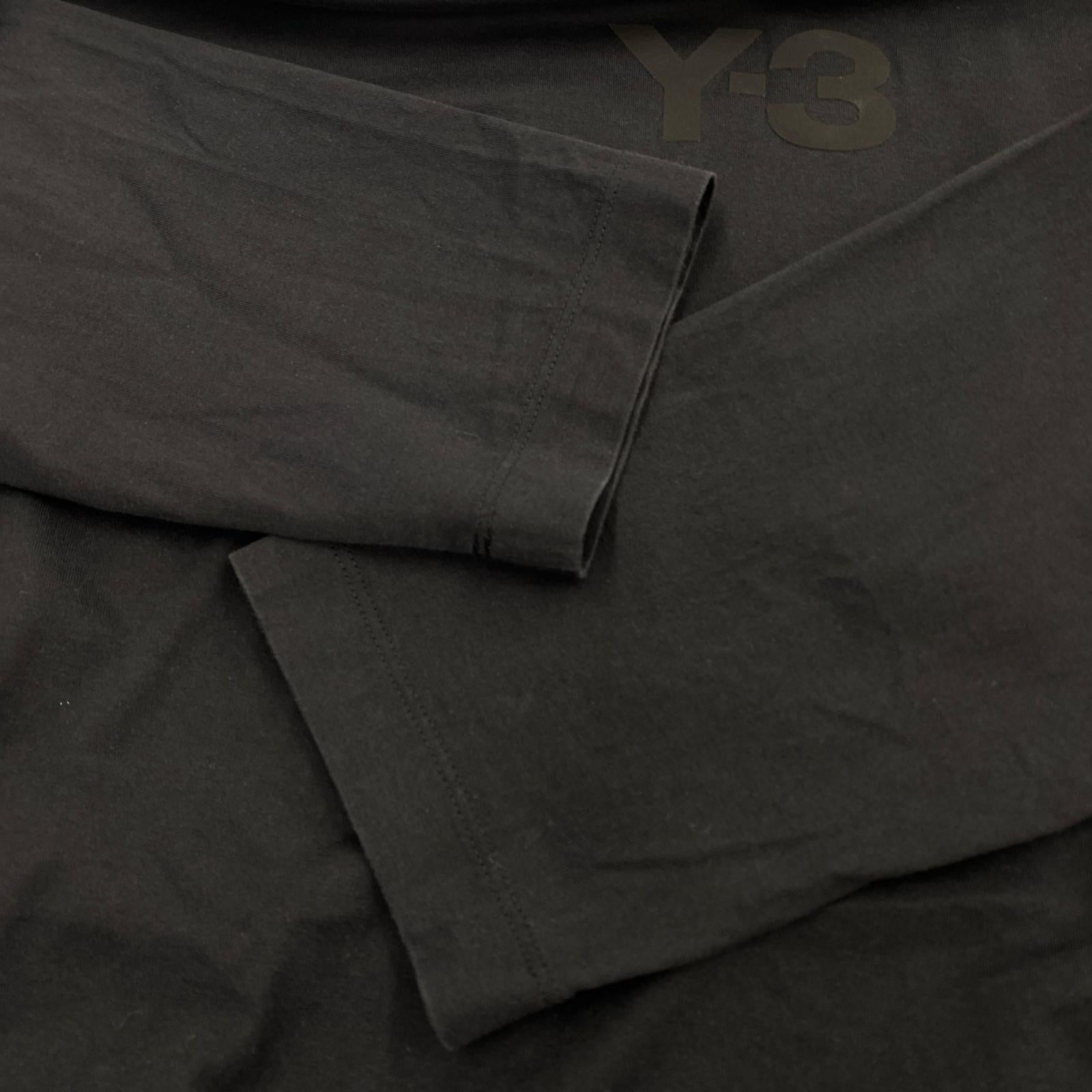 長袖Ｔシャツ Y-3 LSﾛｺﾞｶｯﾄｿｰ 16C001 黒 （L） L ブラック