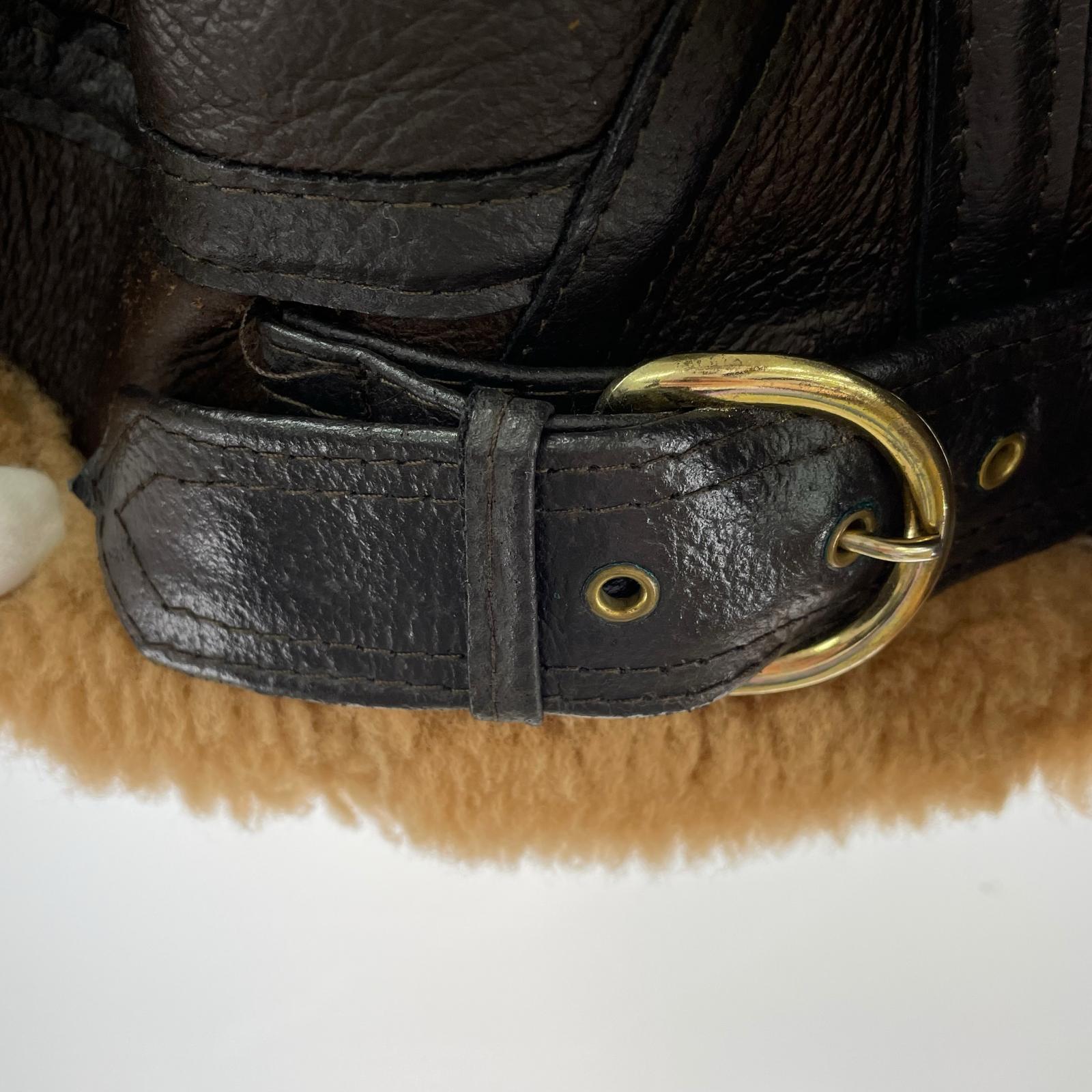 ジャケット U.S.SHEEP SKIN B-3 ブラウン M M ブラウン