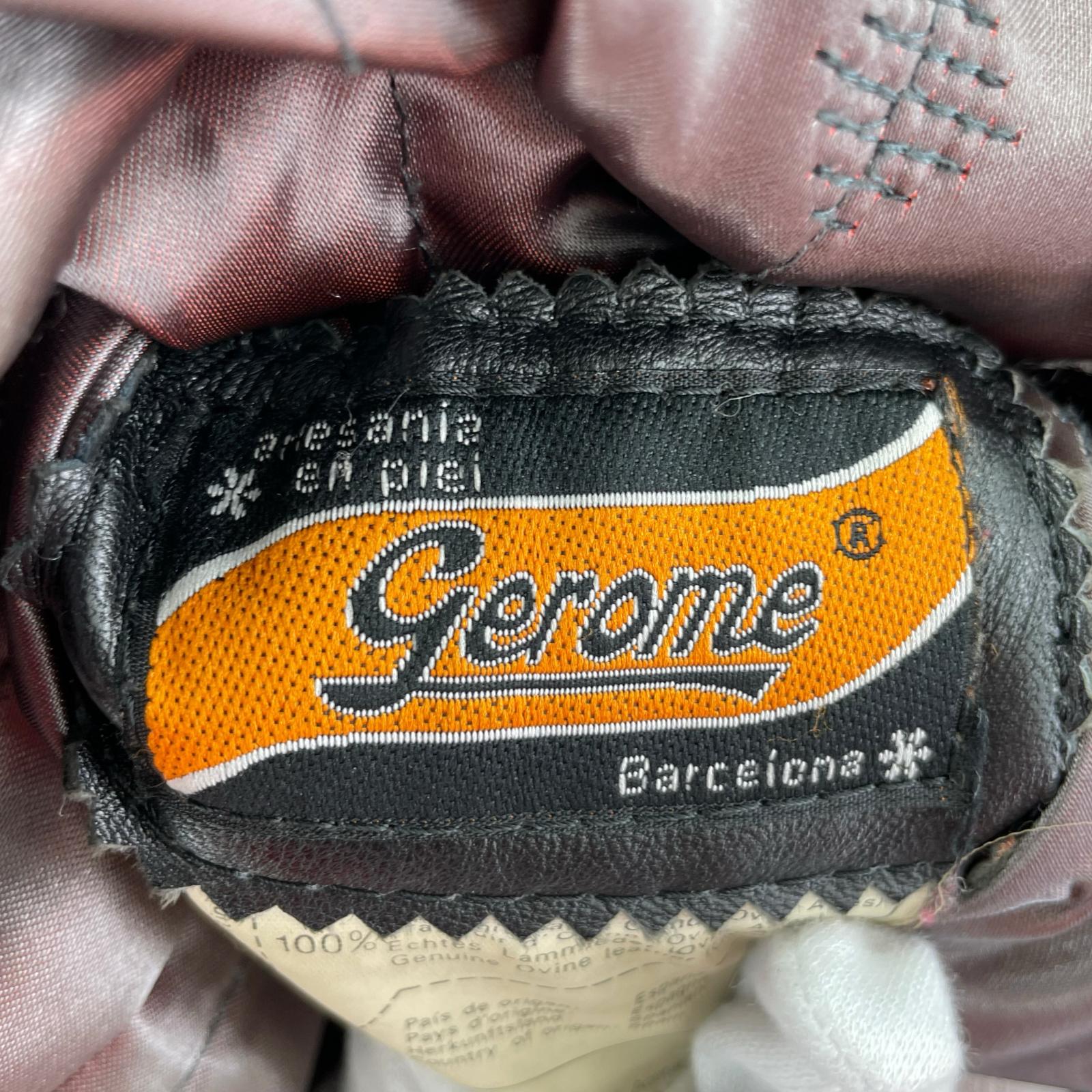 レザージャケット gerome トグルボタン ラムレザージャケット ブラック