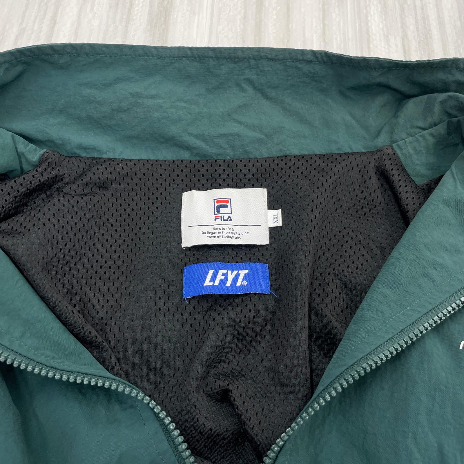 ジャケット FILA × LFYT - TRACK JACKET 緑（XXL）