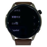 腕時計 amazfitスマートウォッチ ブラウン