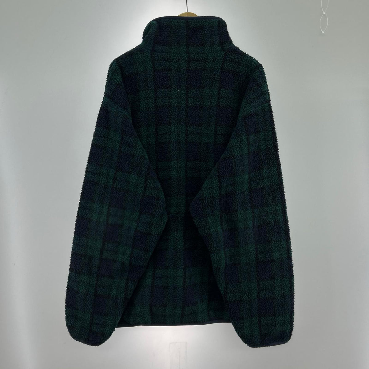 ブルゾン 22AW ﾌﾘｰｽ ﾁｪｯｸ 緑 (L) L