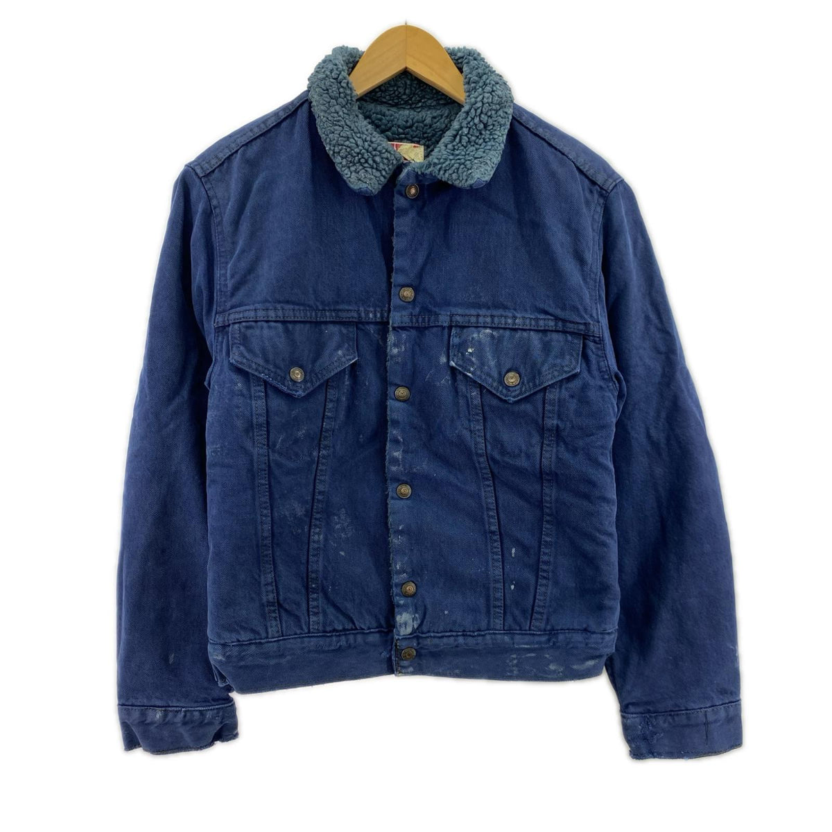 デニムジャケット 80s ﾎﾞｱ ﾃﾞﾆﾑ 青 (L) L ブルー