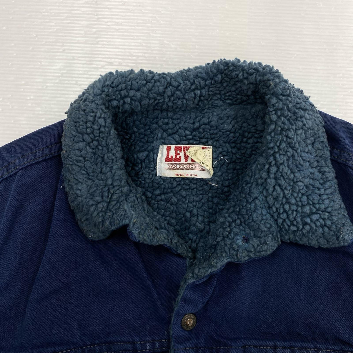 デニムジャケット 80s ﾎﾞｱ ﾃﾞﾆﾑ 青 (L) L ブルー