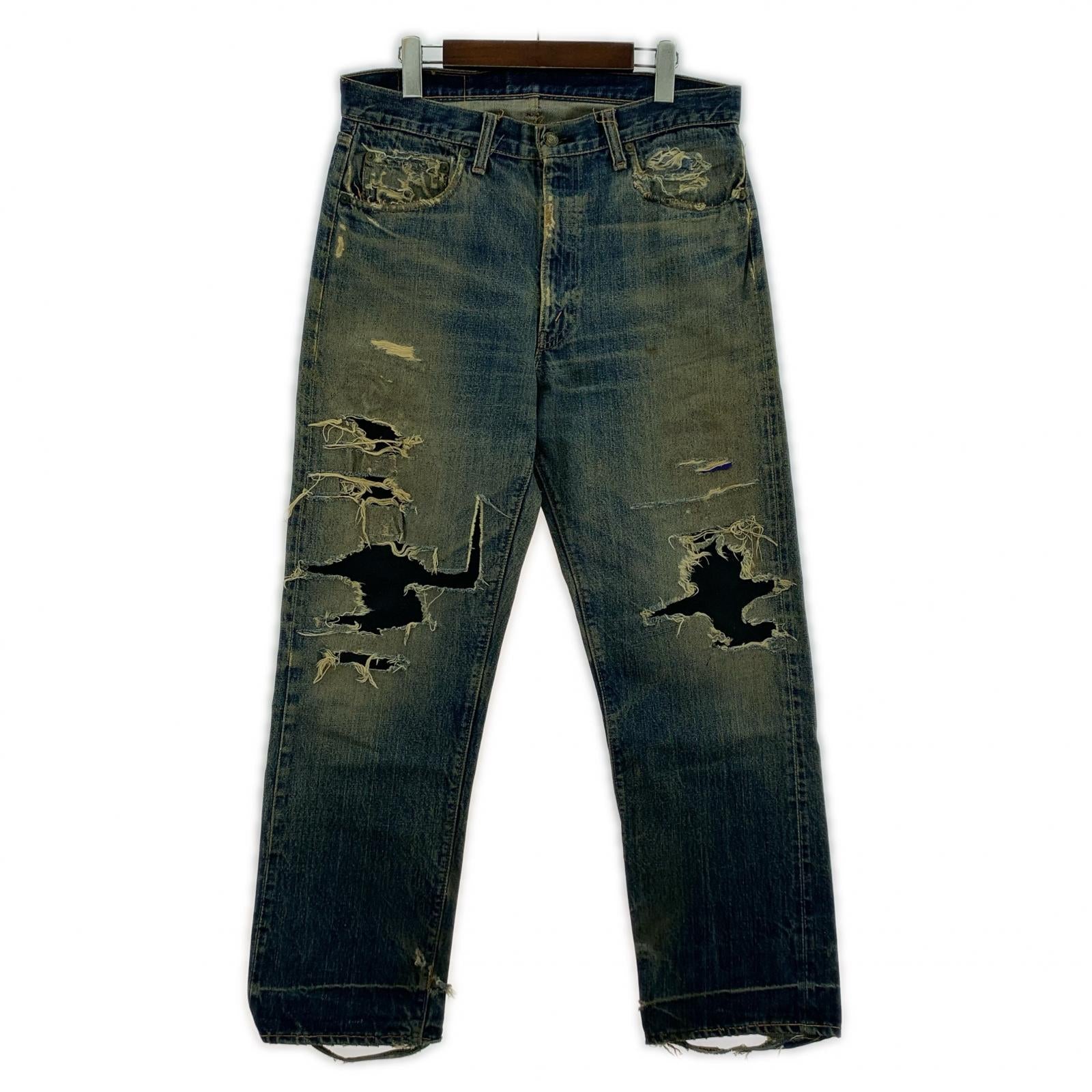 デニムパンツ LevI's 60s 501 BIGE ブルー