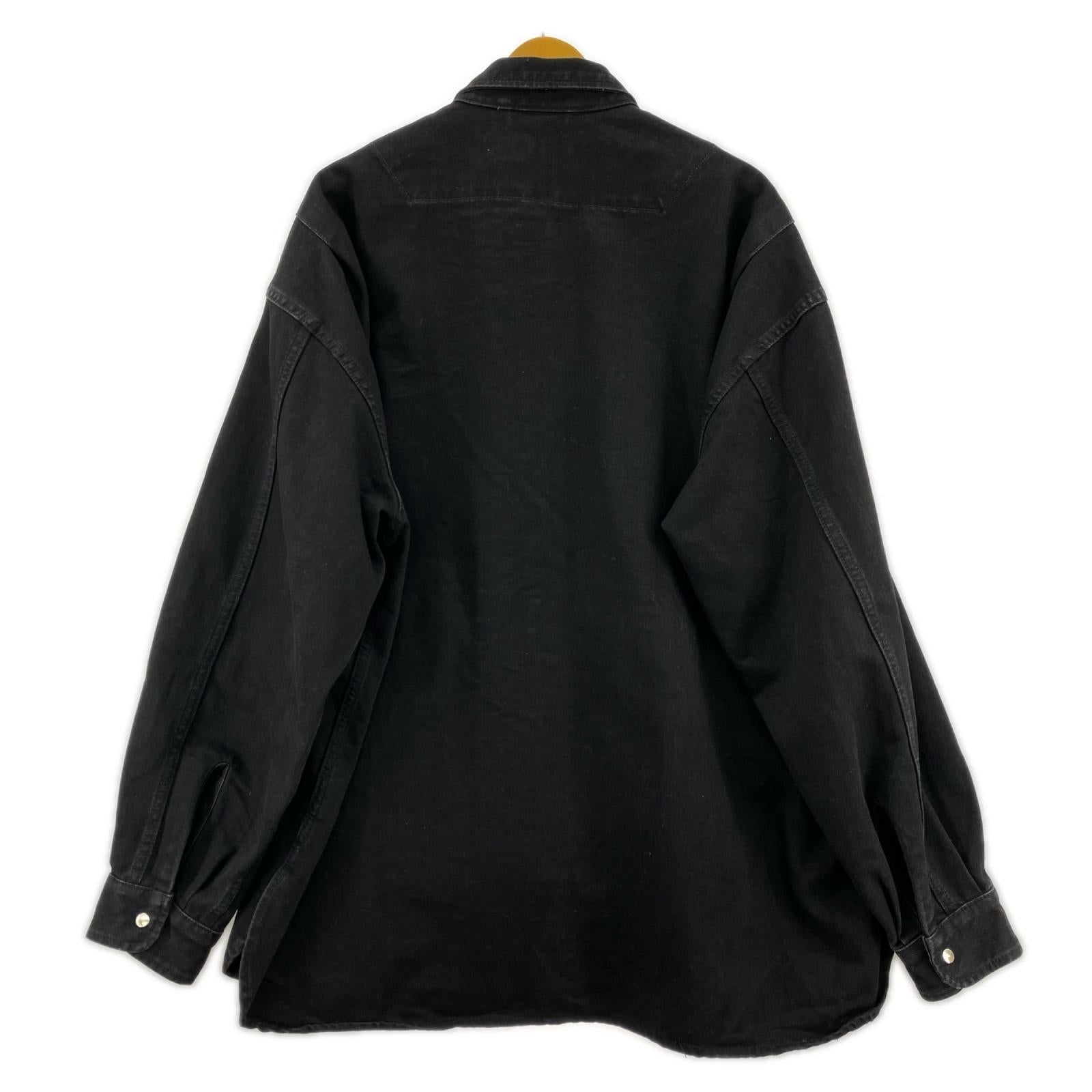 ジャケット LE JEAN DE EDIFICE ﾃﾞﾆﾑｼﾞｬｹｯﾄ 黒 (L) L ブラック