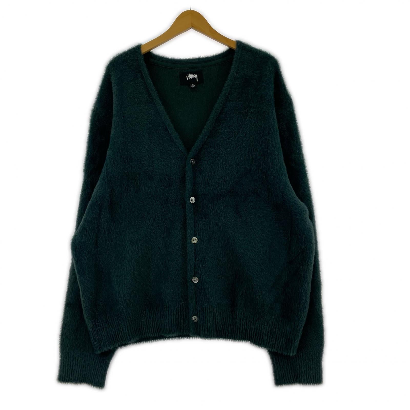 カーディガン STUSSY カーディガン グリーン