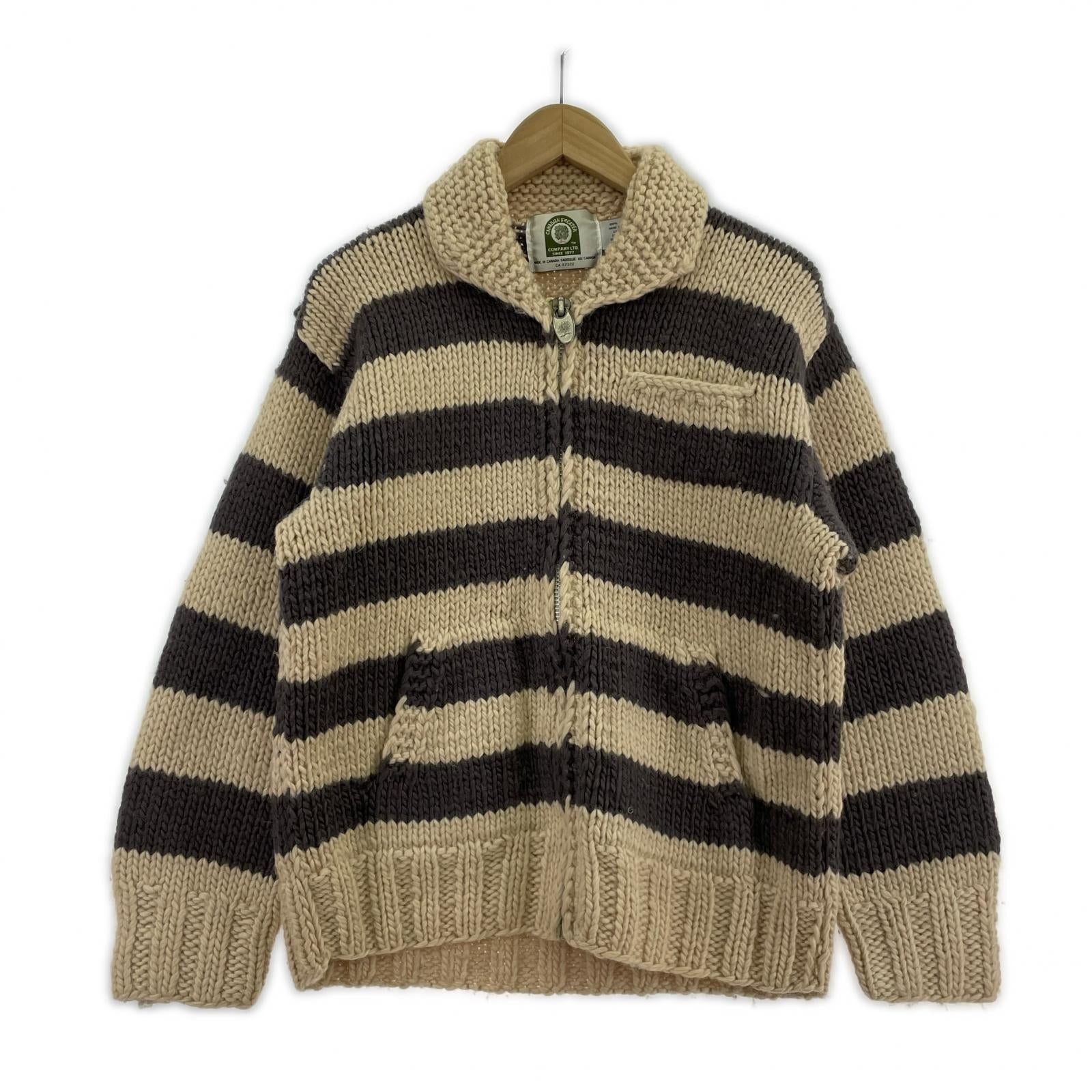 ニット CANADIAN SWEATER COMPANY LTD SINCE 1977 ベージュ