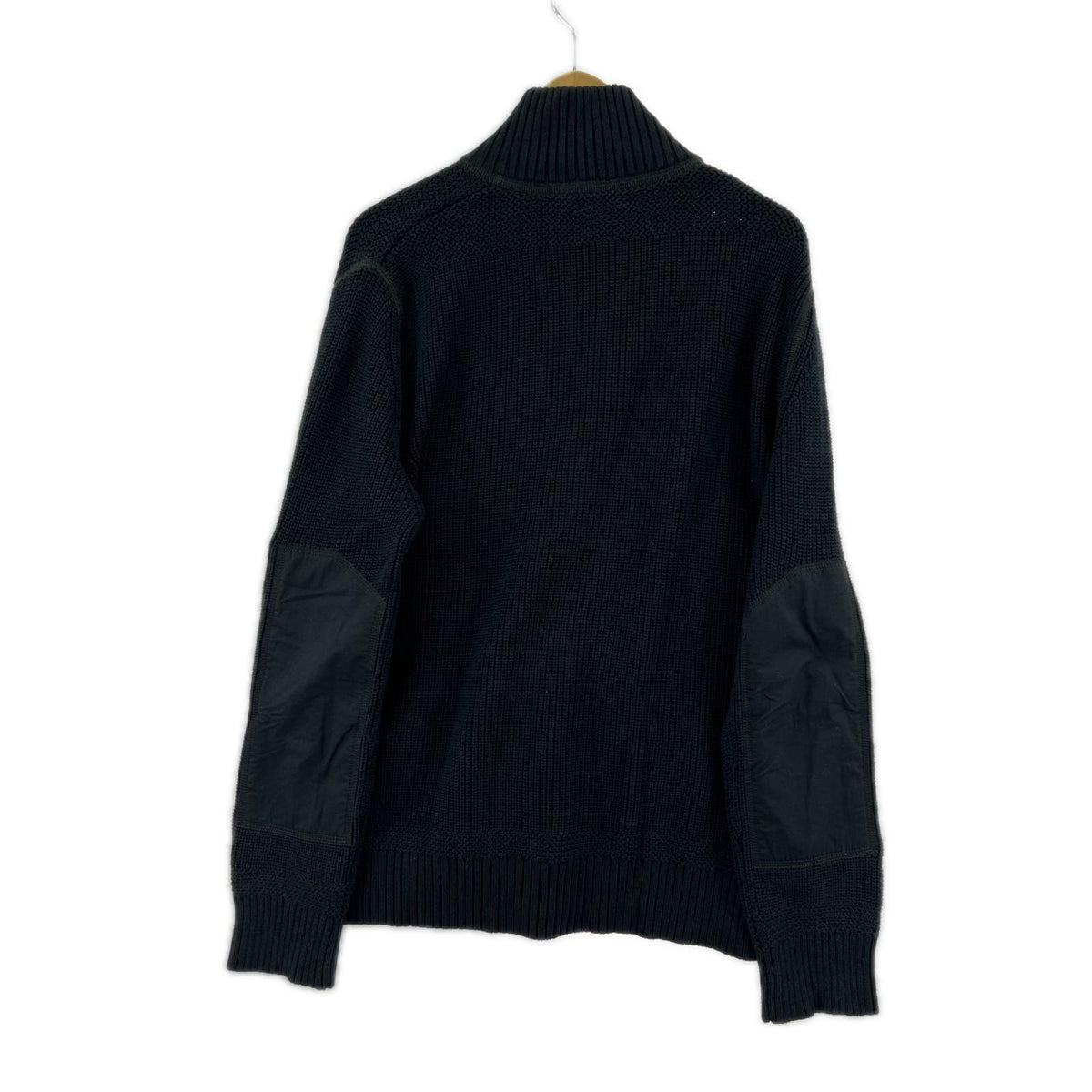 ジャケット POLO RALPH LAUREN ｺｯﾄﾝﾆｯﾄ　ﾎﾞﾀﾝﾆｯﾄｶｰﾃﾞｨｶﾞﾝ（L) L ブラック