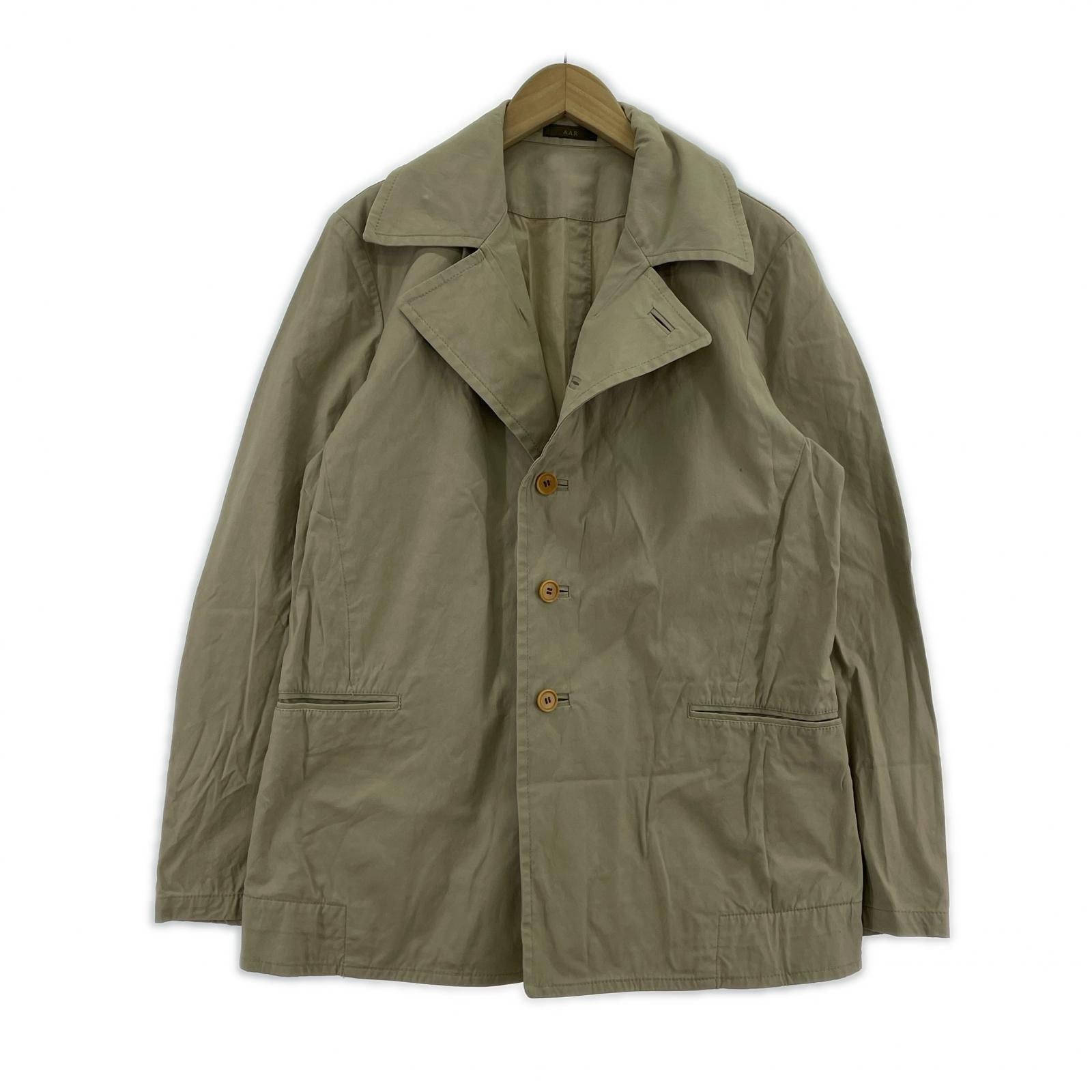 テーラードジャケット コットンテーラードジャケット　ベージュ　サイズM M ベージュ