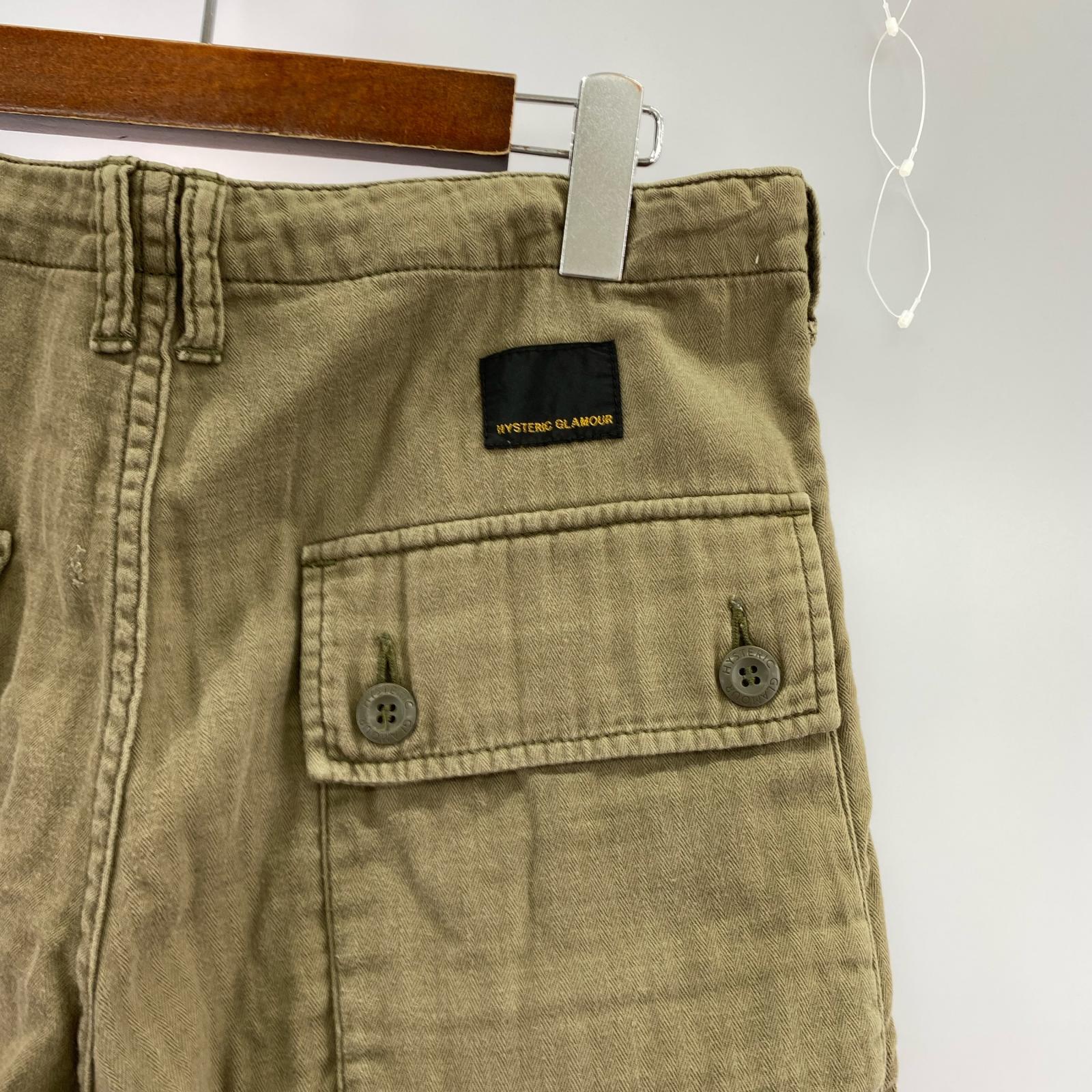 パンツ HYSTERIC GLAMOUR カーゴパンツ M カーキ M カーキ