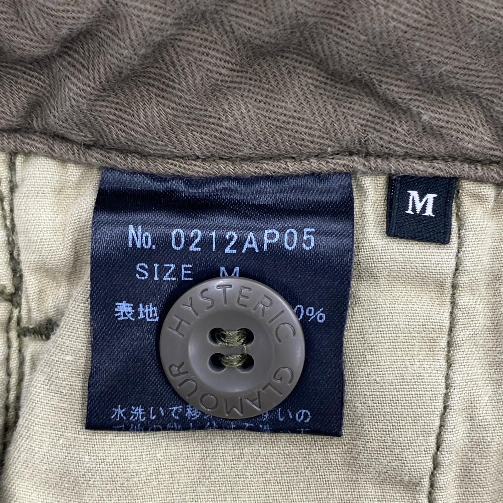 パンツ HYSTERIC GLAMOUR カーゴパンツ M カーキ M カーキ