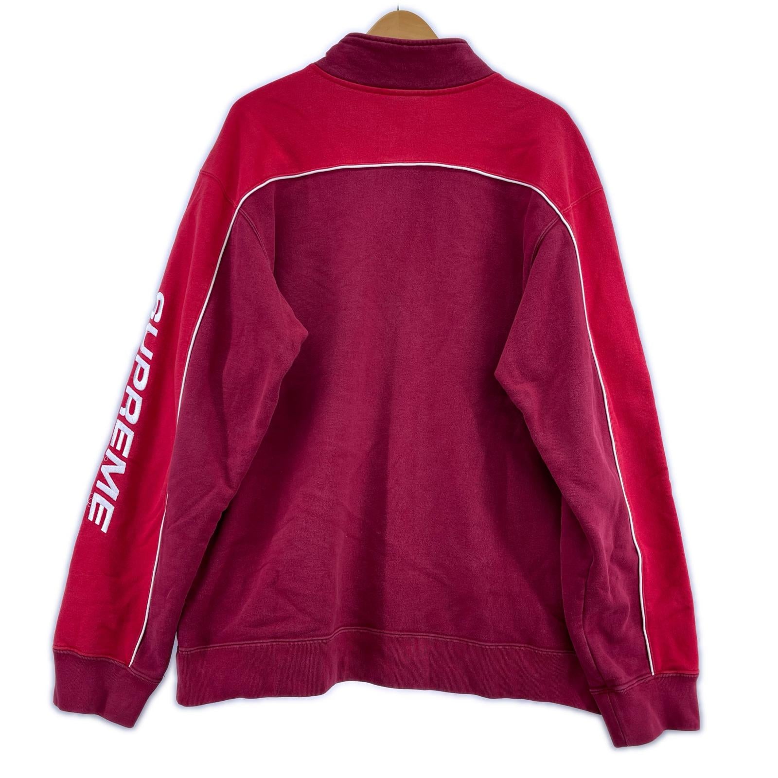 スウェット Supreme Speedway Half Zip Sweatshirt 赤 (L) L レッド
