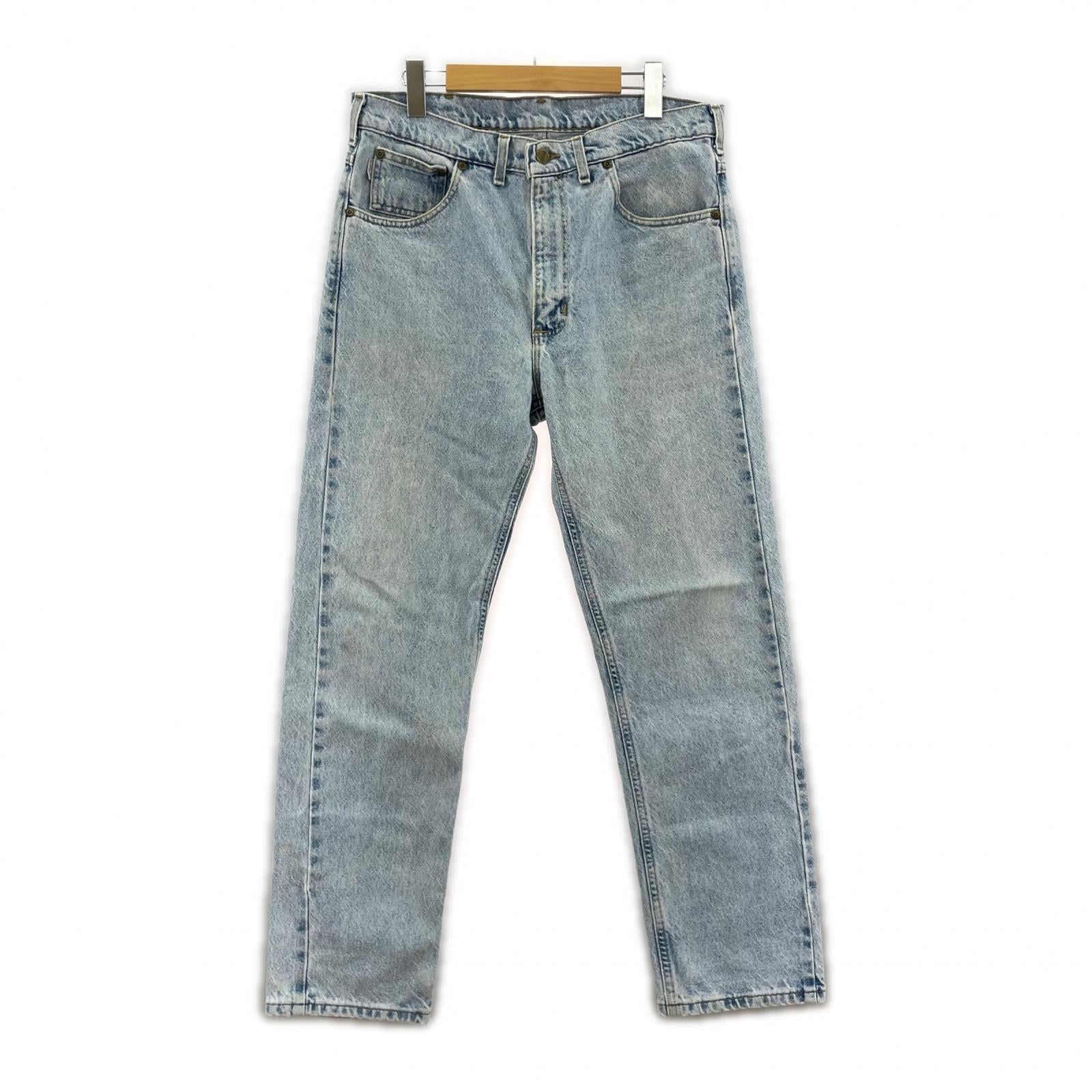 デニムパンツ Carhartt 80s USA製 デニム W34
