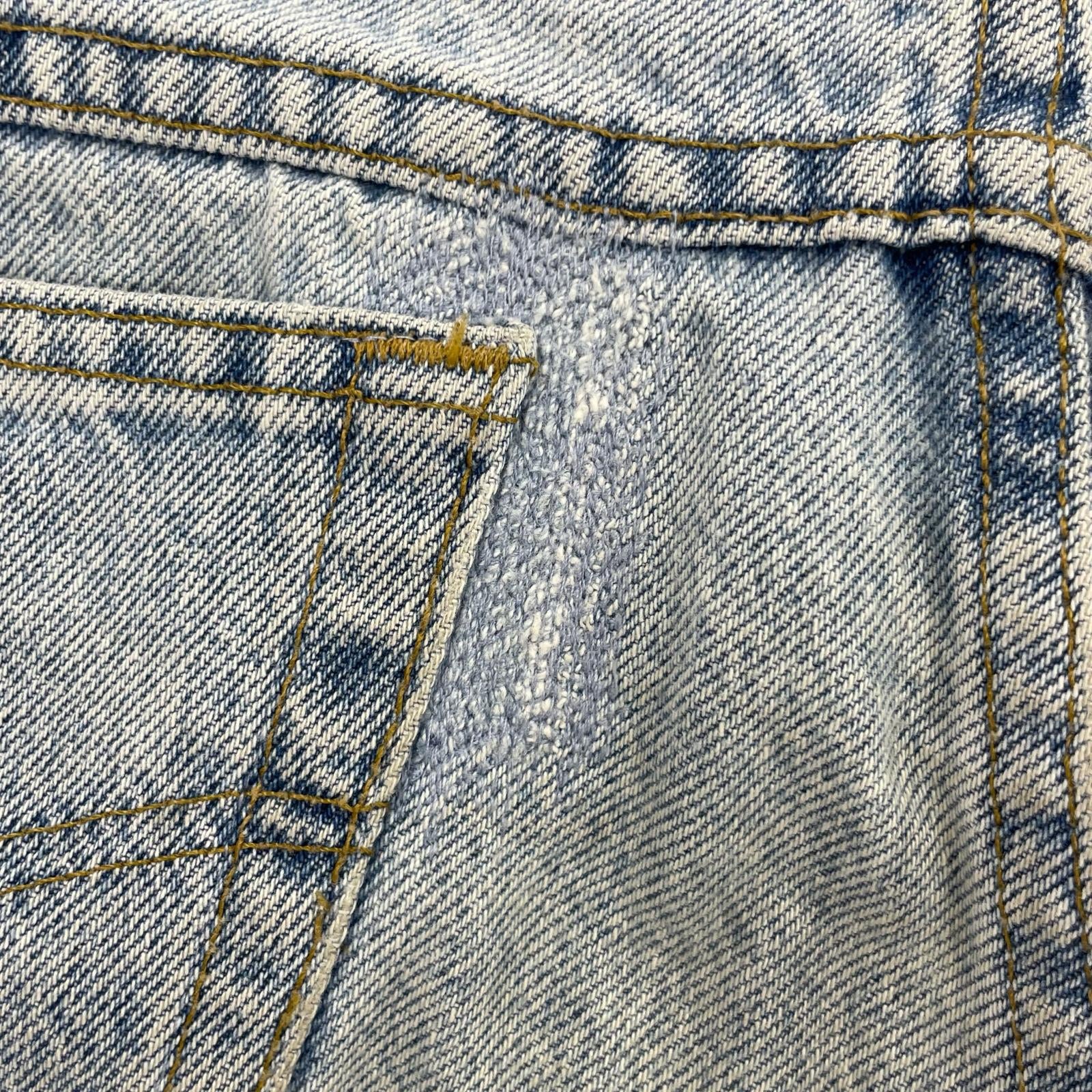 デニムパンツ Carhartt 80s USA製 デニム W34