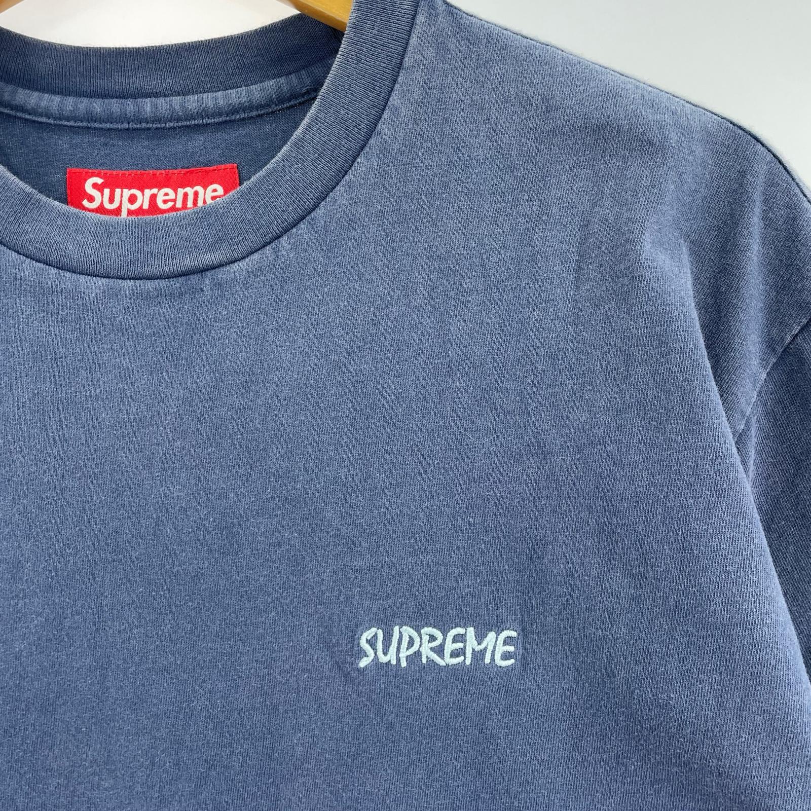 半袖Ｔシャツ 25AW WASHED TEE 青 (M)