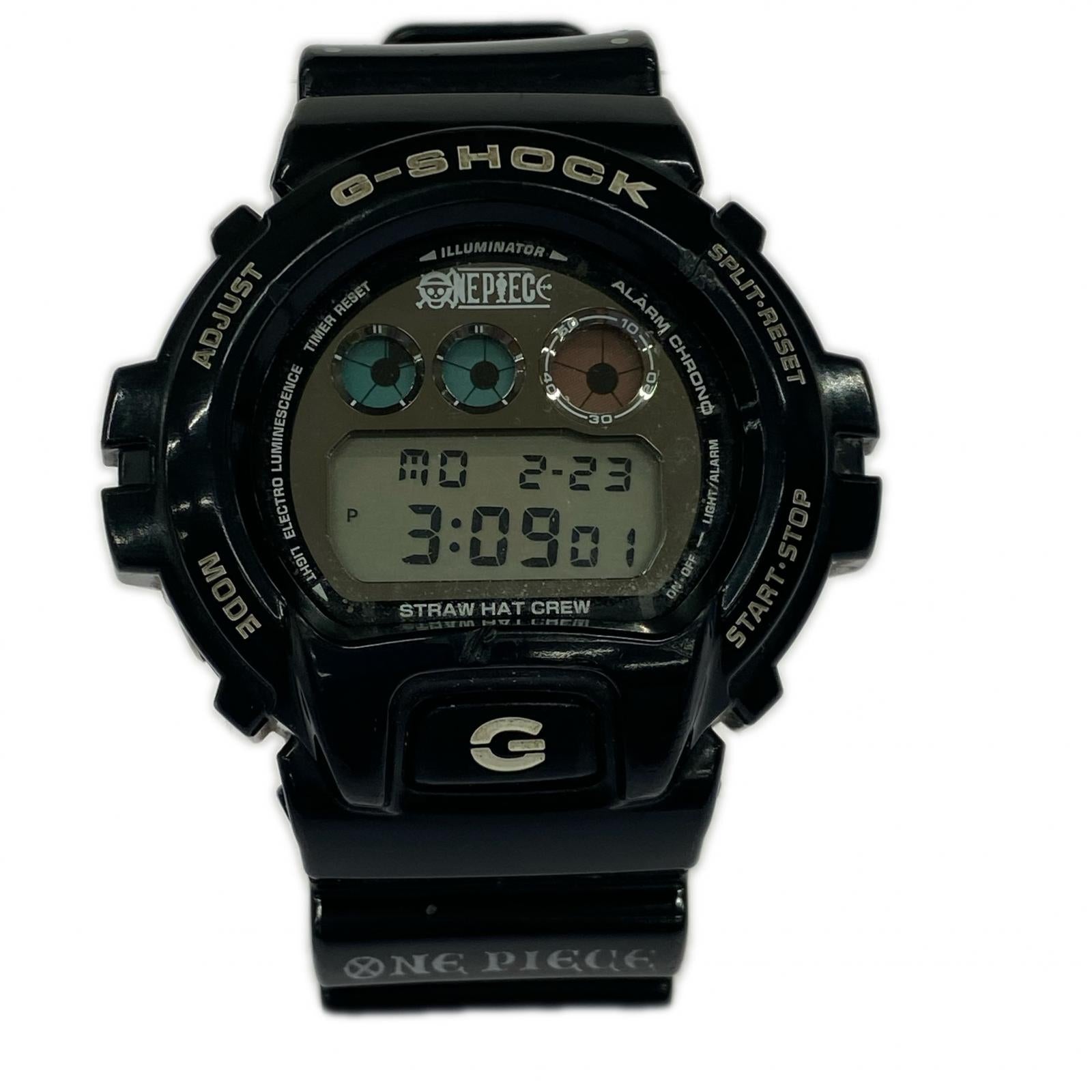 腕時計 DW-6900FS ONEPIECE 麦わらの一味 ブラック