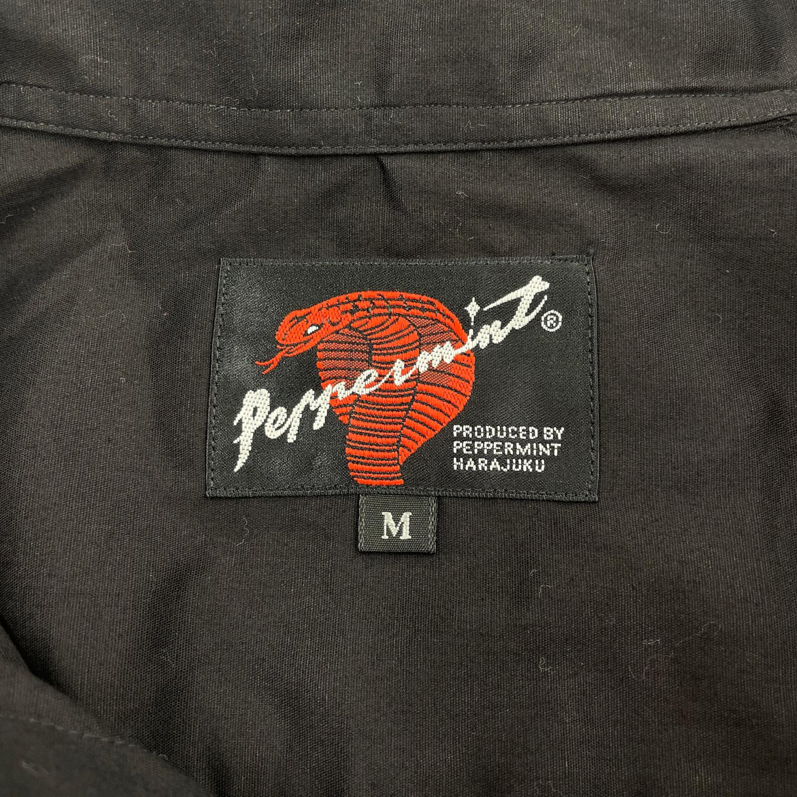 長袖シャツ PEPPERMINT ブラック M ブラック