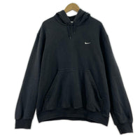 パーカー 00s トルコ製 胸LOGO Hoodie M BLK M ブラック