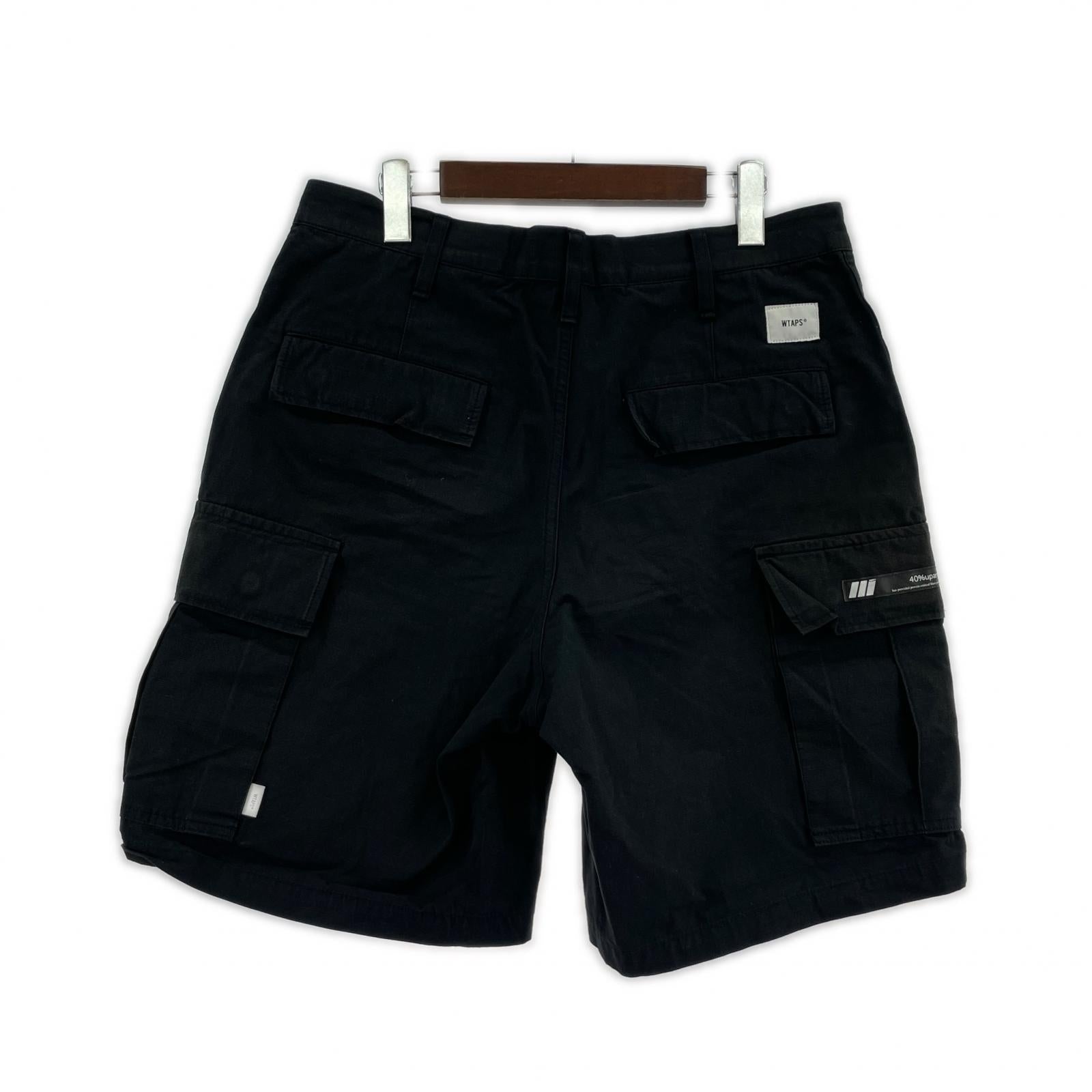 ショートパンツ 23SS MILS9601 SHORTS/3/231WVDT-PTM10 ブラック