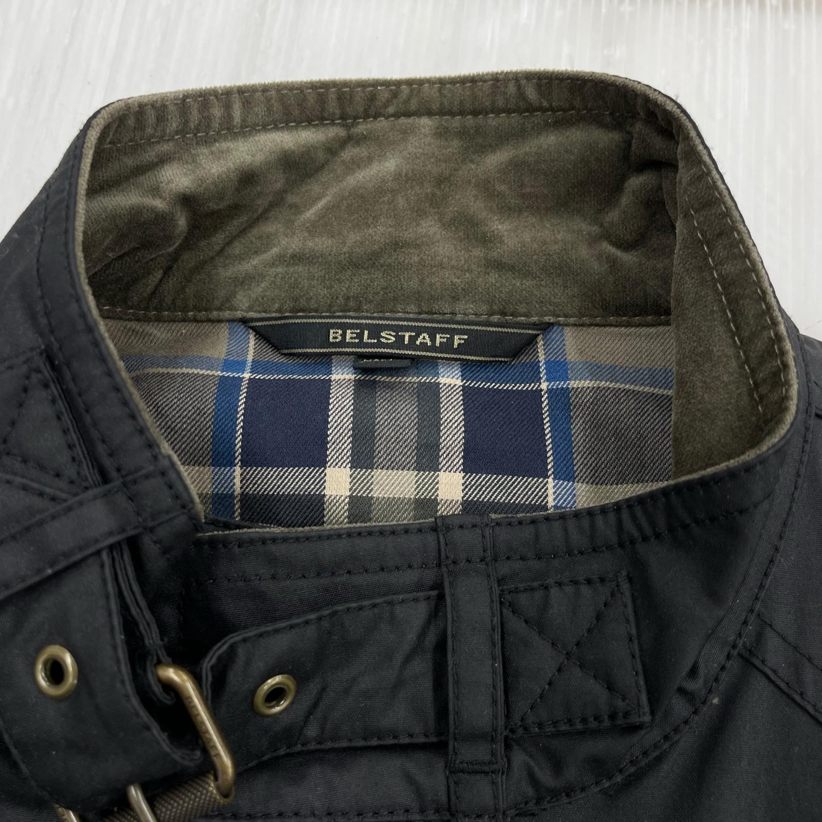 ジャケット BELSTAFF レースマスター ワックスジャケット 71020198 黒 (50) 50 ブラック