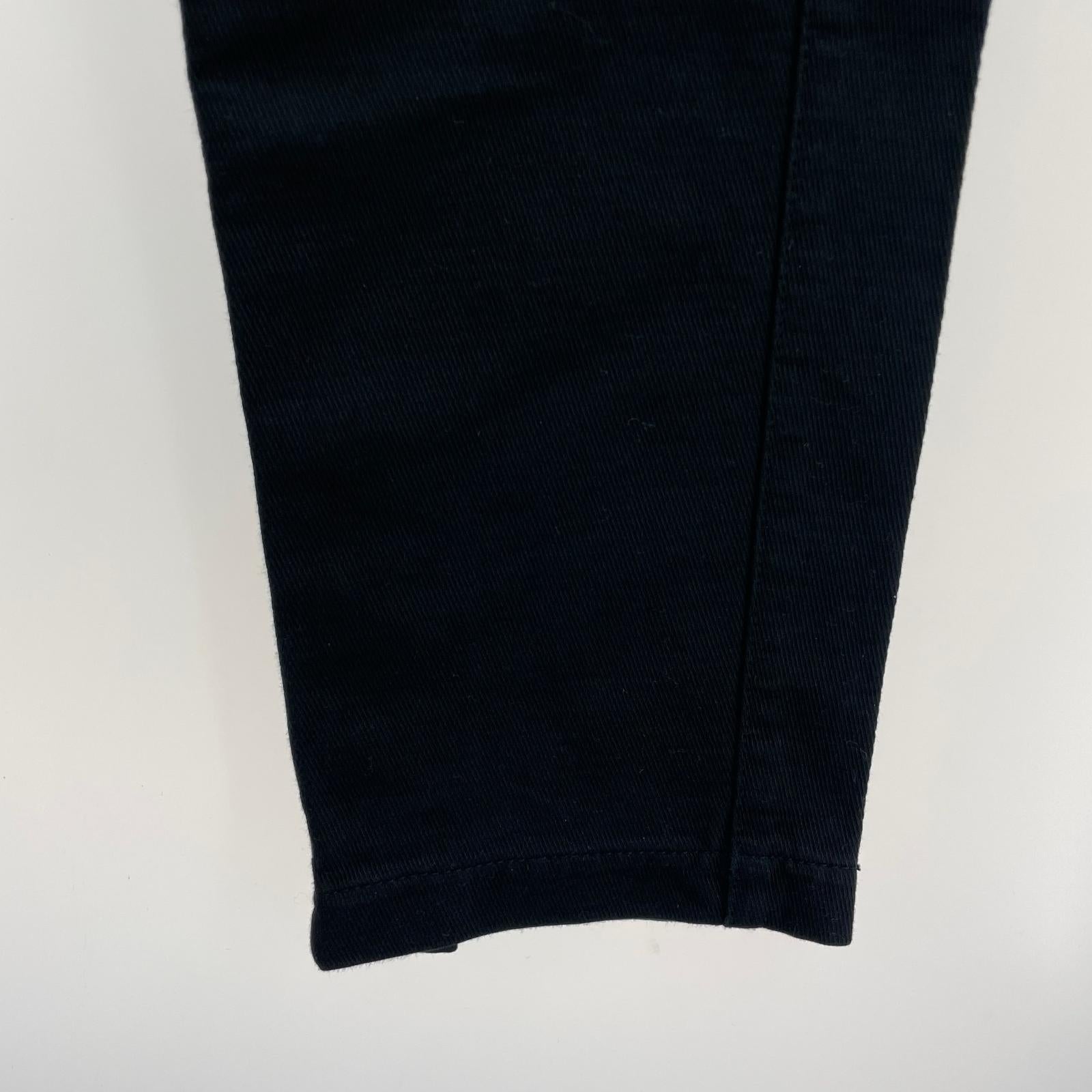 パンツ 14AW ジップトラウザーズ 黒 W30 30 ブラック