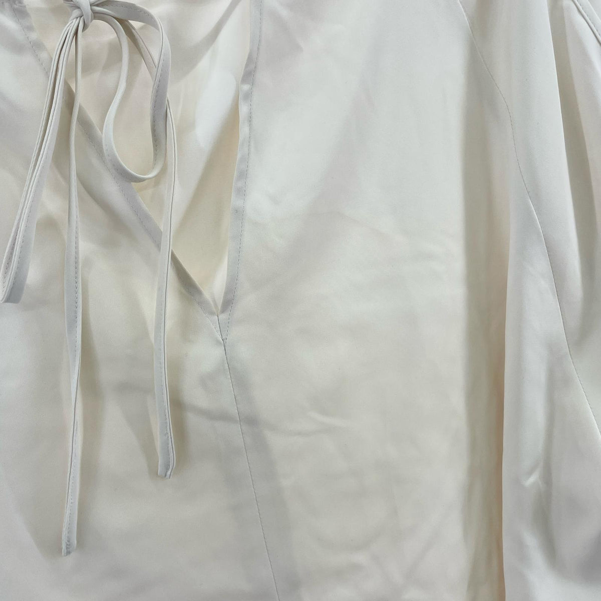 長袖Ｔシャツ quui 2way gather blouse cream