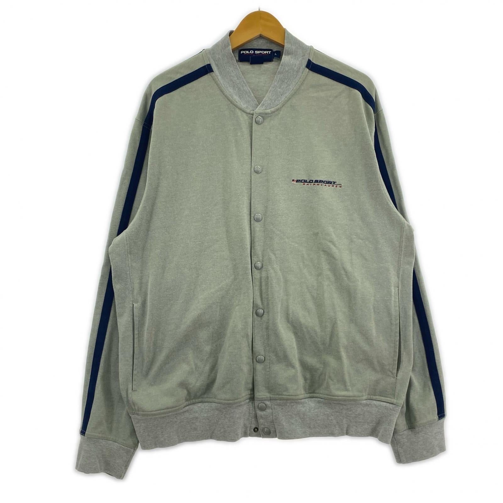 ジャケット POLO RALPH LAUREN polo sport スナップボタンジャケット L グレー