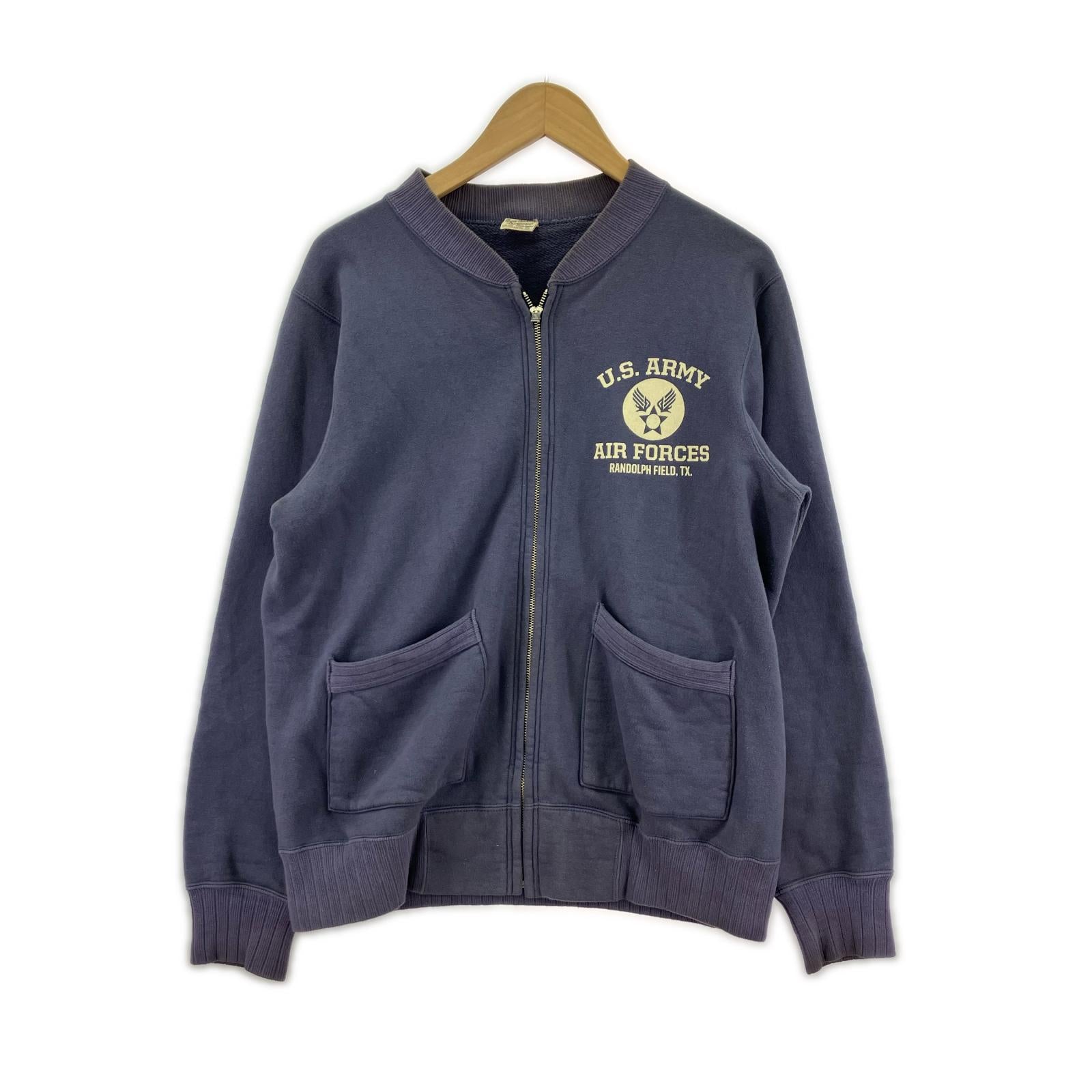 ジャケット セットインジップスウェットシャツ (M) M ネイビー