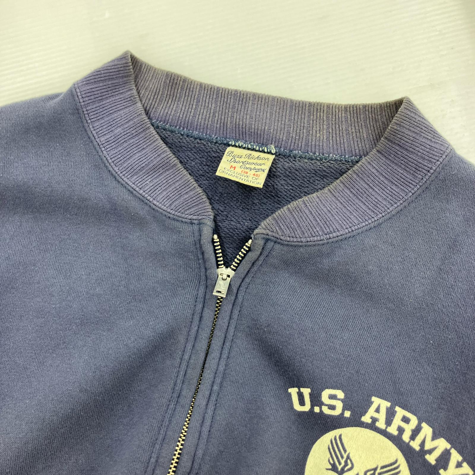 ジャケット セットインジップスウェットシャツ (M) M ネイビー