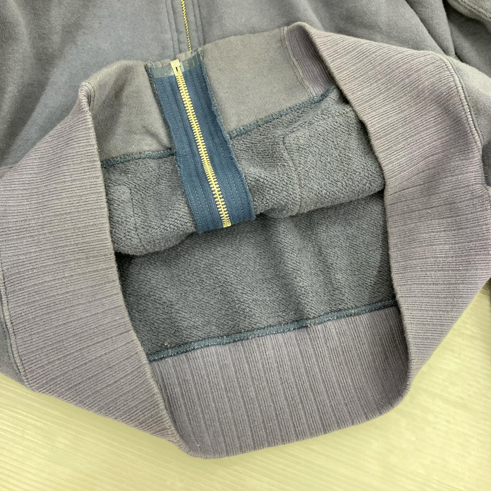 ジャケット セットインジップスウェットシャツ (M) M ネイビー