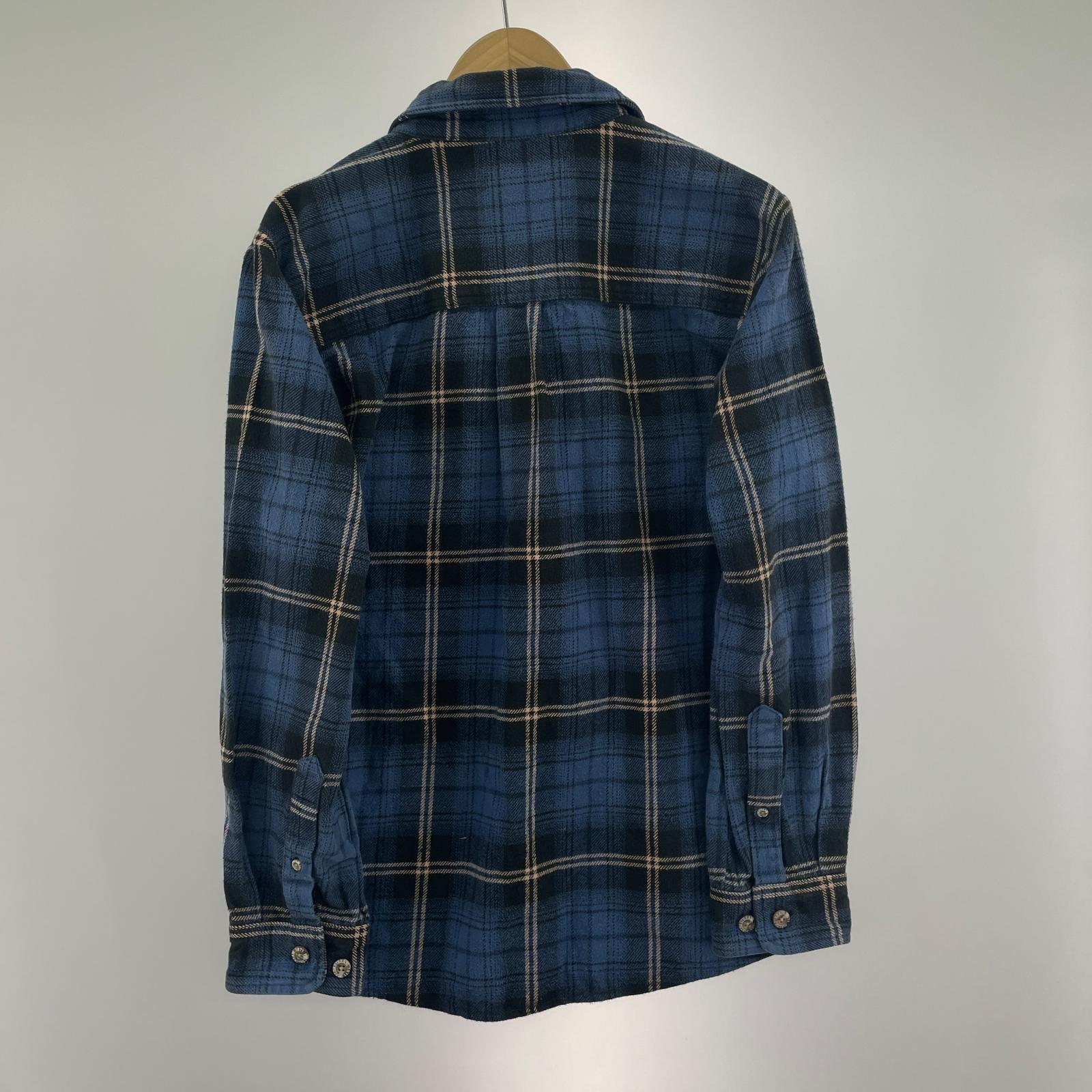 長袖シャツ FIELD＆STREAM チェックネルシャツ ブルー