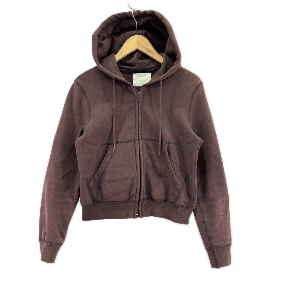 パーカー DOUBLE ZIP PARKA 0 ブラウン