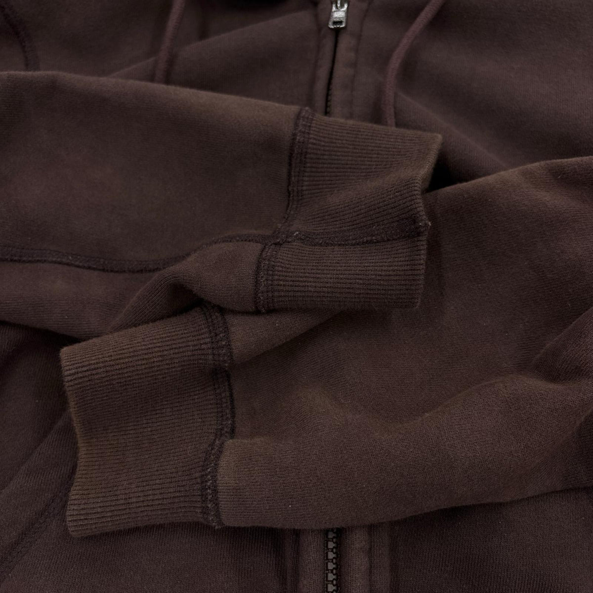 パーカー DOUBLE ZIP PARKA 0 ブラウン