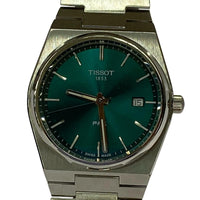 腕時計 TISSOT PRX クォーツ グリーン シルバー