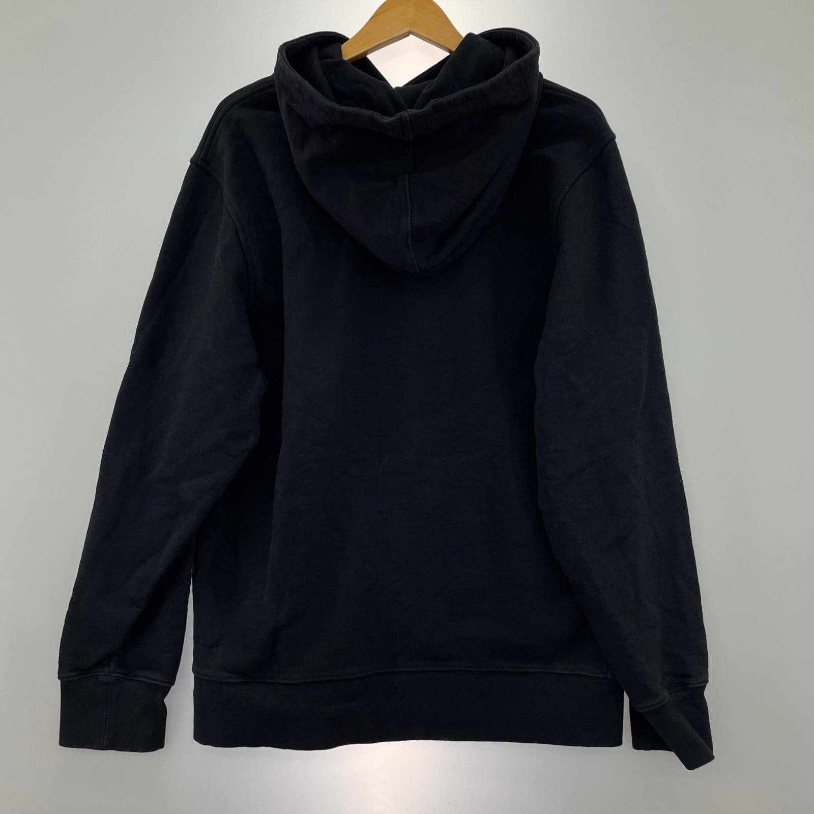 パーカー U SQ LBL GRPHC HOODIE 黒 (L) L ブラック