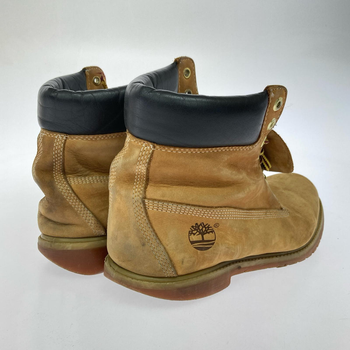 ブーツ PREMIUM BOOT レースアップ ベージュ 10 1/2 ブラウン