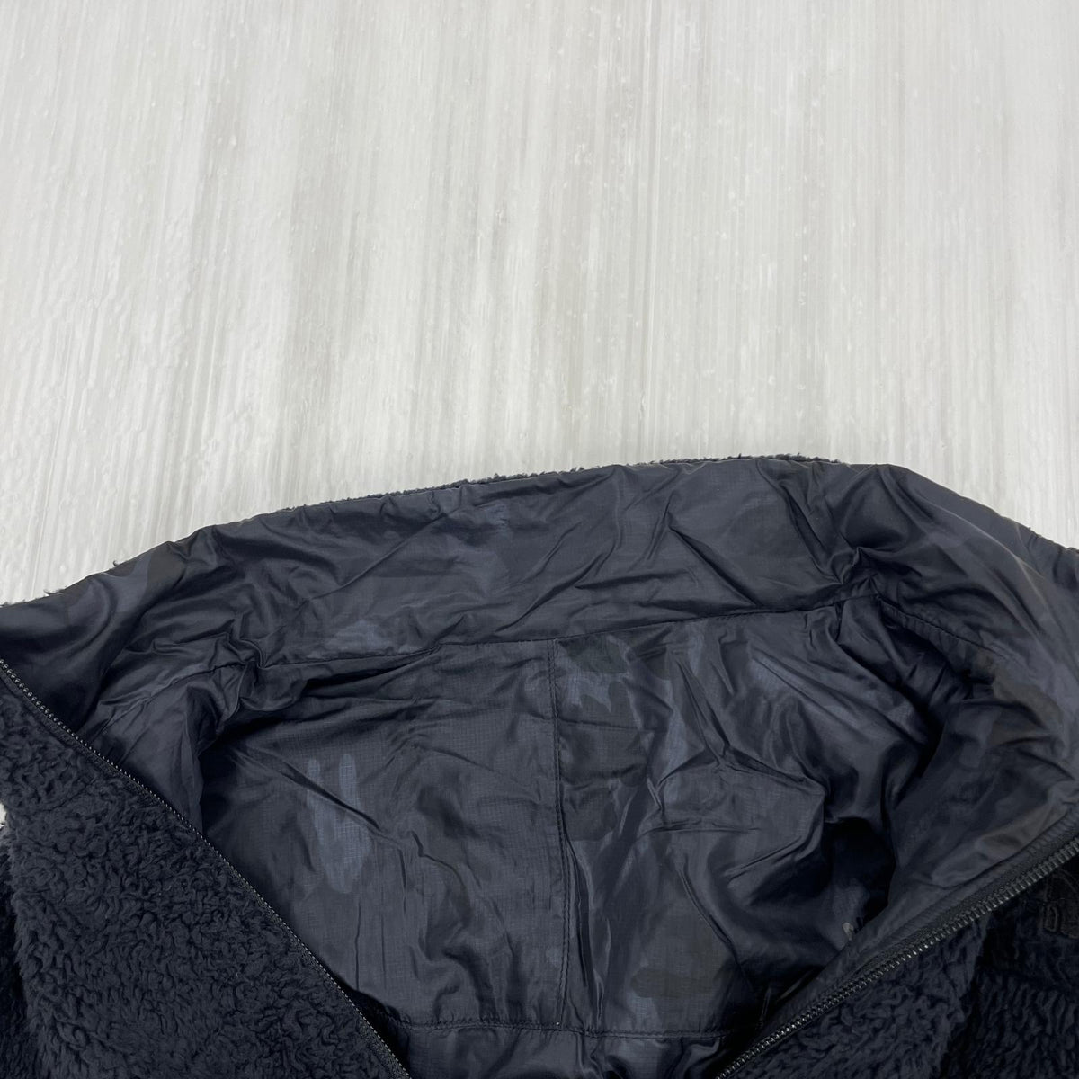 ジャケット ﾌﾘｰｽ ﾘﾊﾞｰｼﾌﾞﾙ　黒（L） L