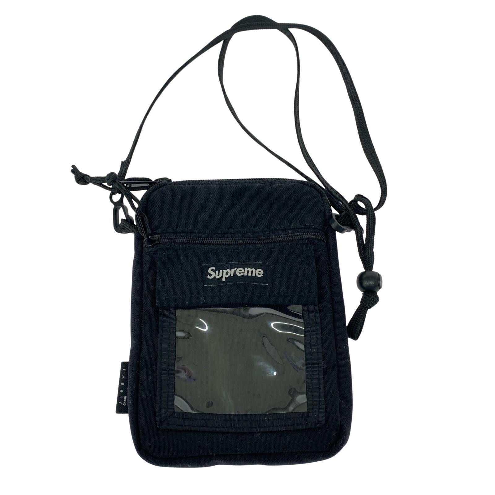 ショルダーバッグ 19ss utility pouch/ブラック ブラック