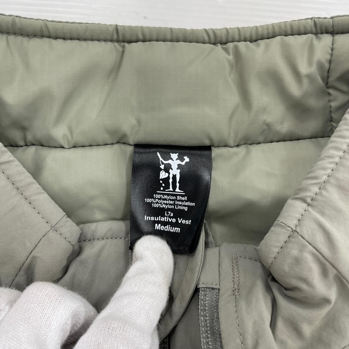 長袖シャツ WAIPER PCU LEVEL7A BLOCK 0 PRIMALOFT ベスト M