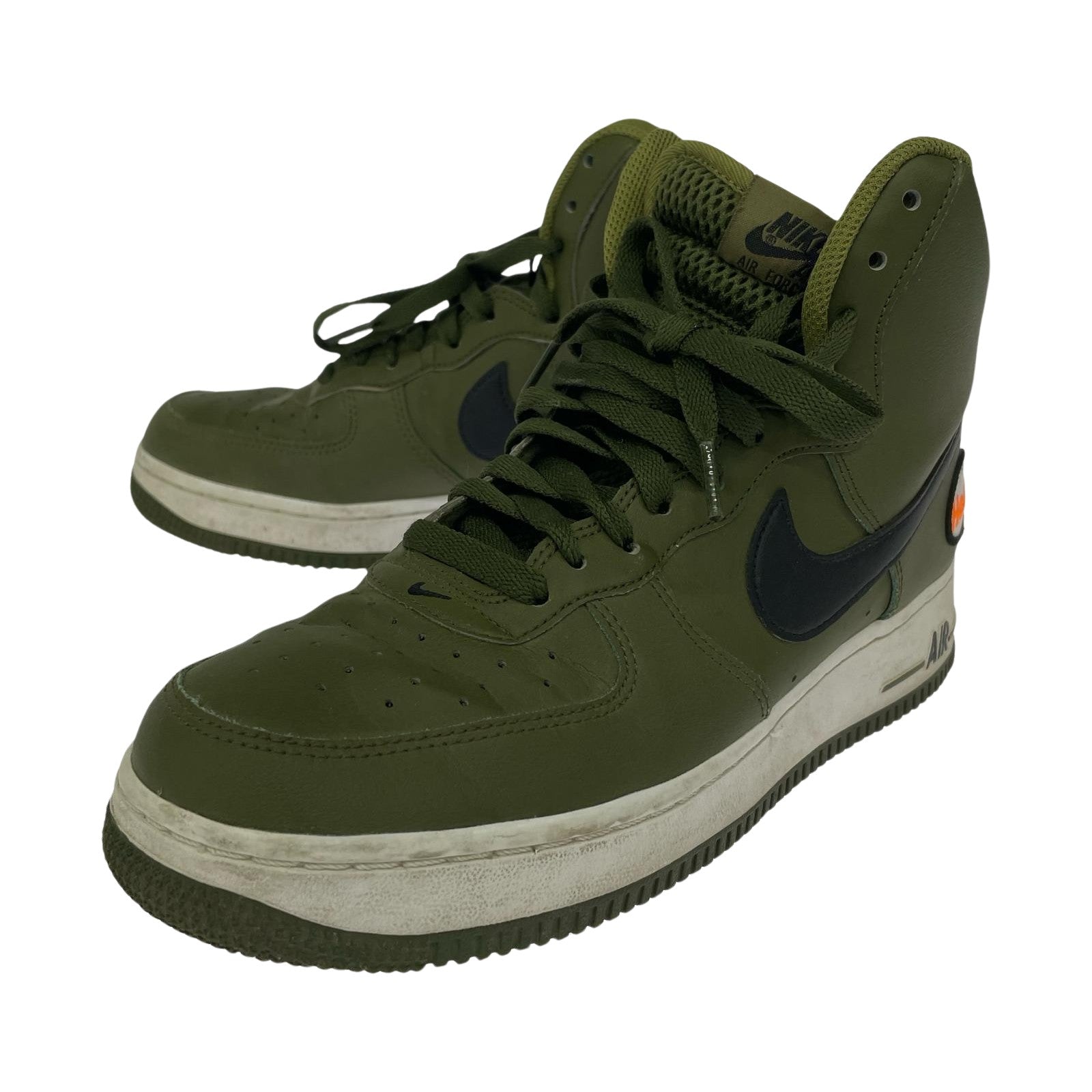 スニーカー NIKE AIR ハイカットスニーカー DH7453-300 25.5cm (US7 1/2 UK7 EU41) グリーン