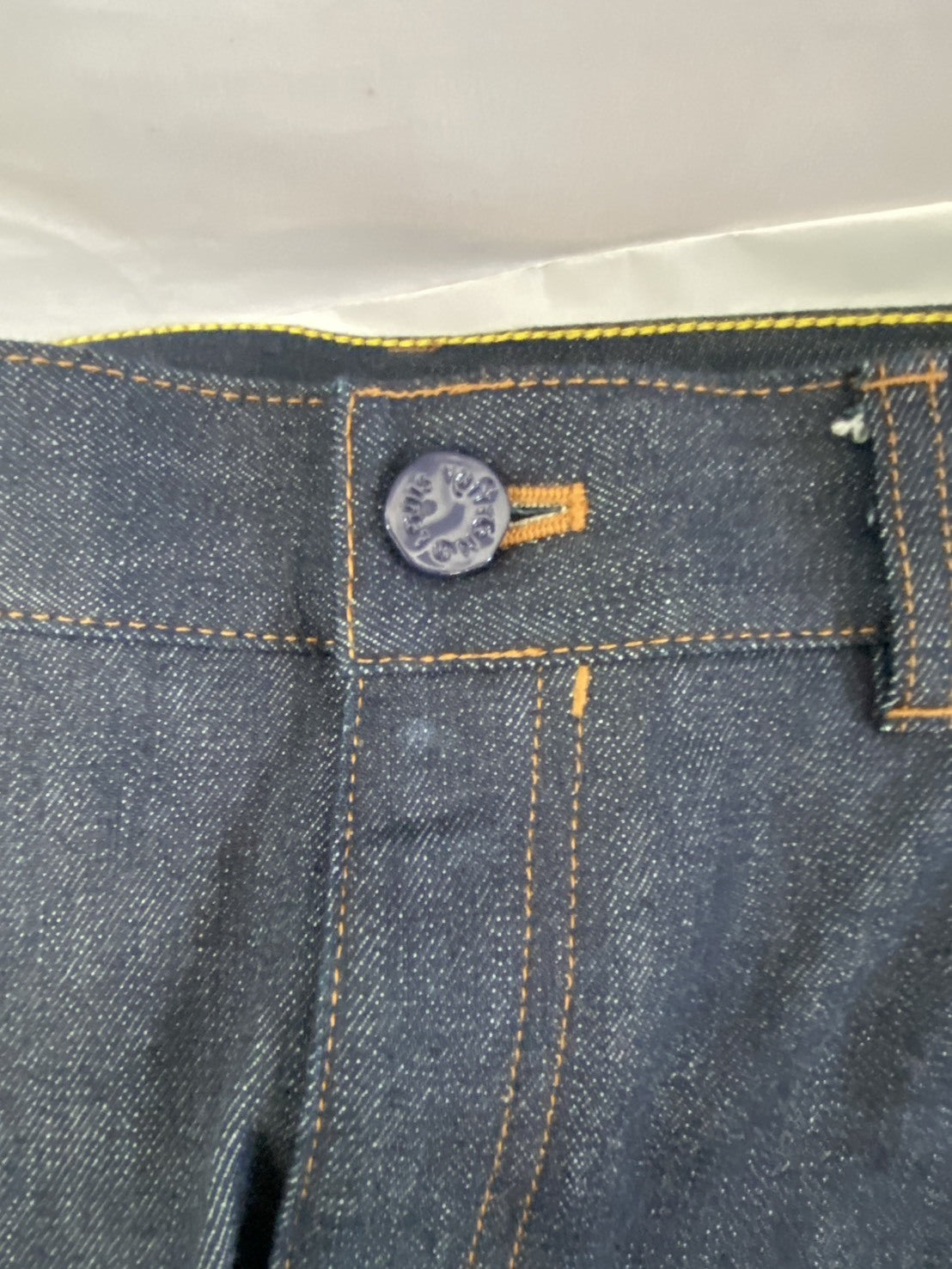 LV スリムストレッチ デニムパンツ 34