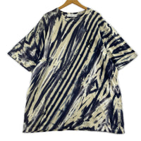 半袖Ｔシャツ タイダイ柄　S/Sカットソー　青　白