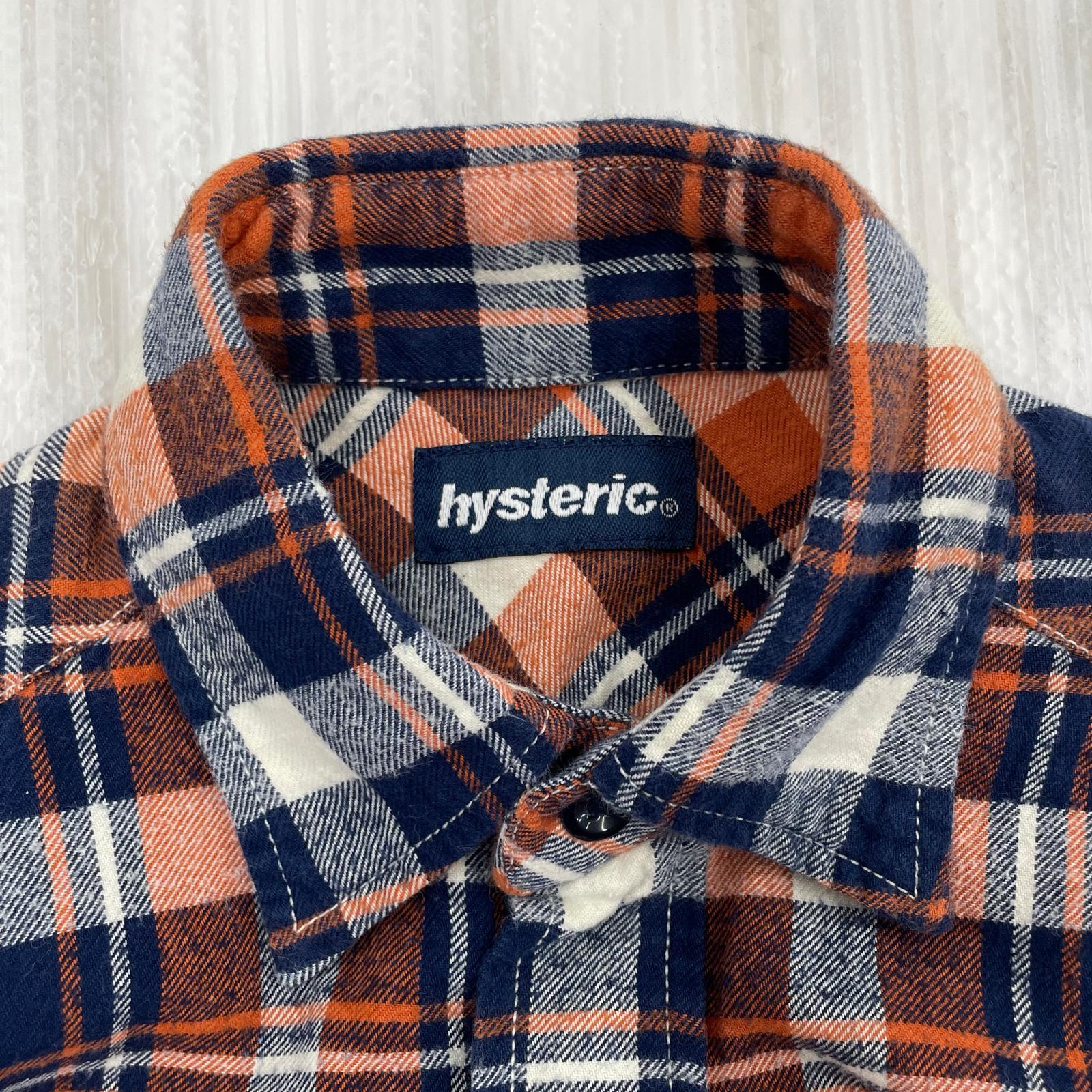 長袖シャツ HYSTERIC GLAMOUR L/S チェックシャツ sizeFREE ORG フリー